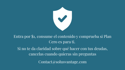 Acceso a la comunidad "Plan 0 Deudas"