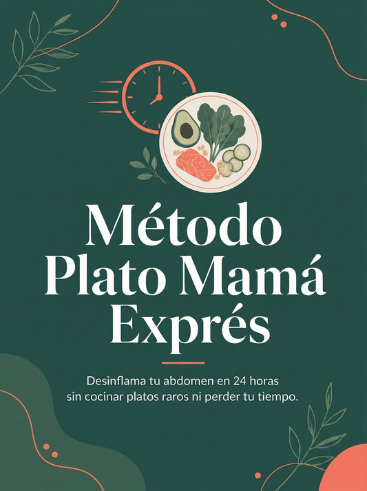 Desinflama tu abdomen en 24 horas sin cocinar platos raros ni perder tu tiempo.