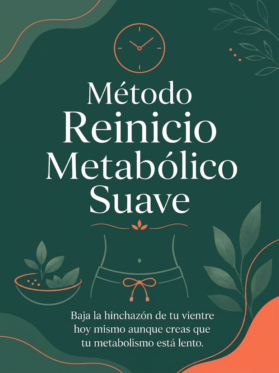 Baja la hinchazón de tu vientre hoy mismo aunque creas que tu metabolismo está lento.