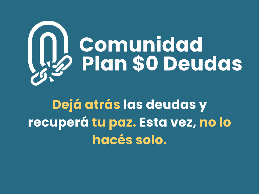 Acceso a la comunidad "Plan 0 Deudas".